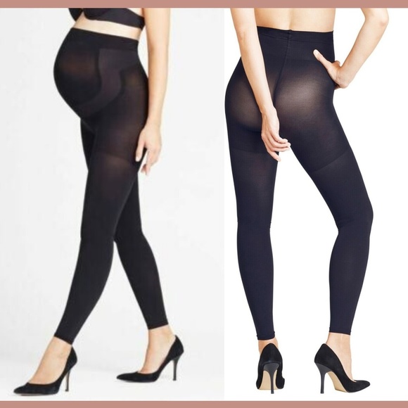 NIB $104 Falke 9 Months 80 Den Maternity Tights in Marine [SZ‎ Medium ] - Picture 1 of 8